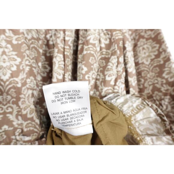 New Tuckernuck Hyacinth House Moss Russell Floral Mini Dress Cotton XS 1459-ZZ - Picture 10 of 13